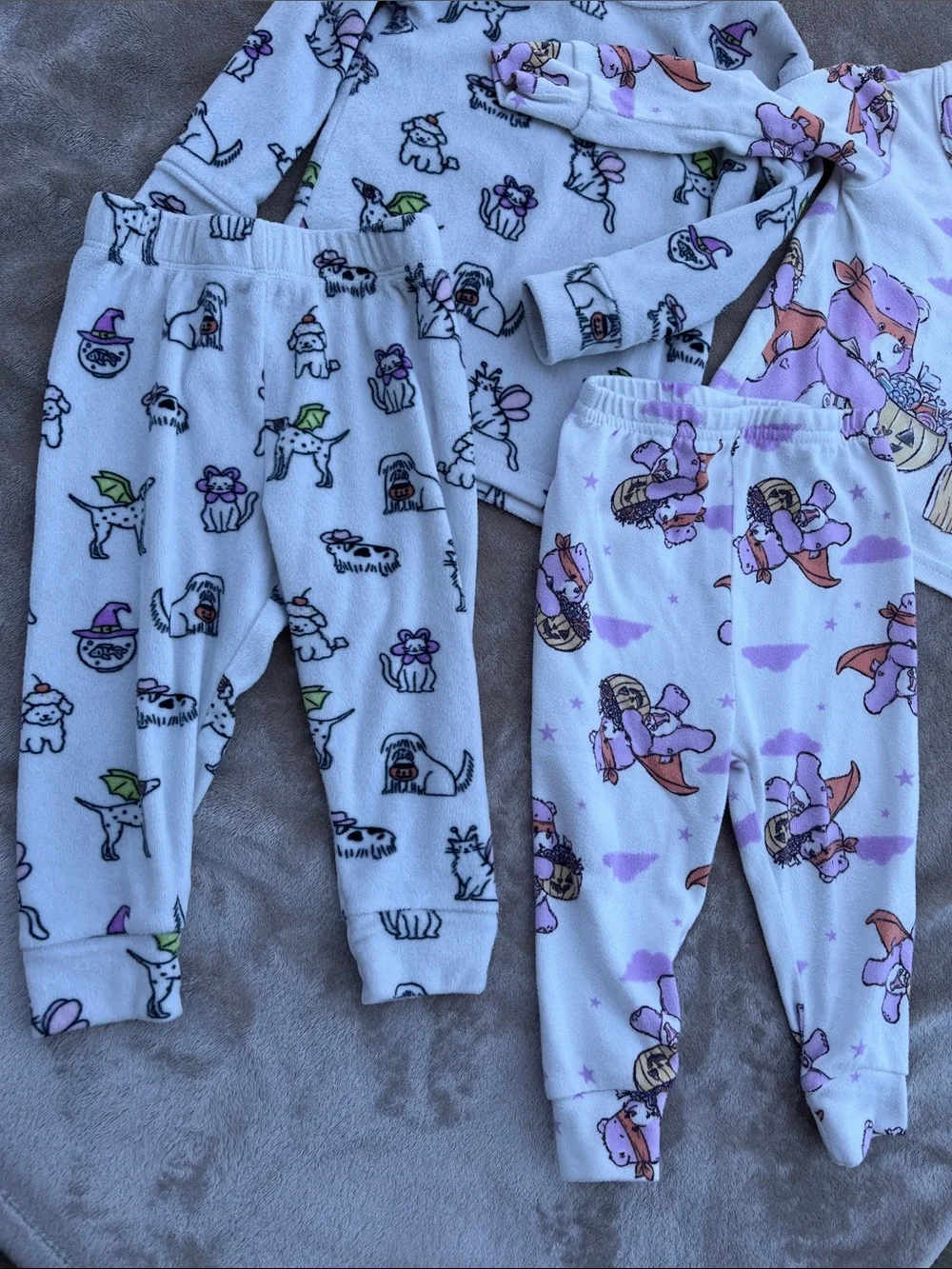 Girls Halloween Pajama Bundle, Size 18 Months